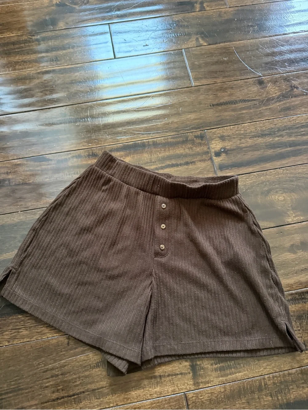 A&F Ribbed Sleep Shorts - Picture 4 of 5